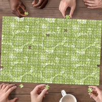 Omaomao Hawaii Breadfruit Palaka Motifs Puzzle