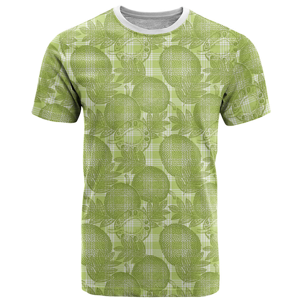 Omaomao Hawaii Breadfruit Palaka Motifs T Shirt
