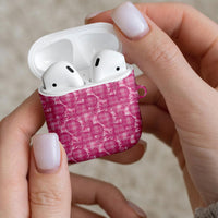 Alaka Hawaii Breadfruit Palaka Motifs AirPods Case