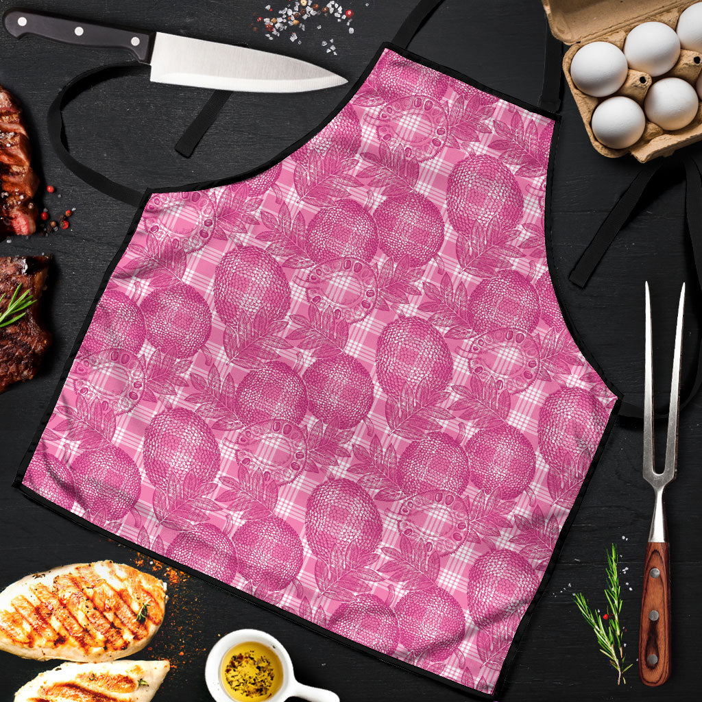 Alaka Hawaii Breadfruit Palaka Motifs Apron