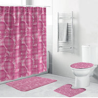 Alaka Hawaii Breadfruit Palaka Motifs Bathroom Set