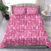 Alaka Hawaii Breadfruit Palaka Motifs Bedding Set