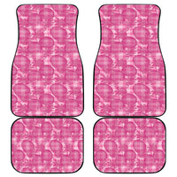 Alaka Hawaii Breadfruit Palaka Motifs Car Mats