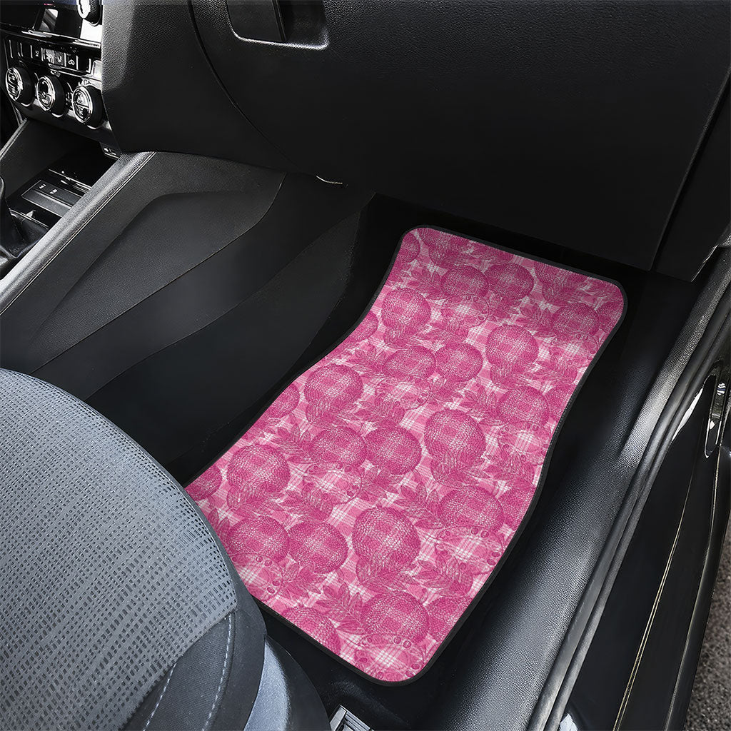 Alaka Hawaii Breadfruit Palaka Motifs Car Mats