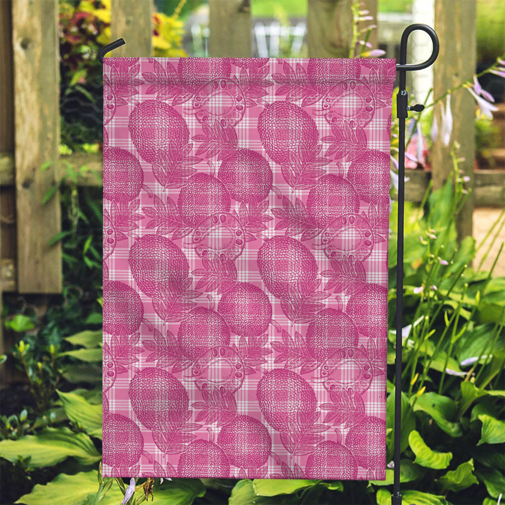 Alaka Hawaii Breadfruit Palaka Motifs Garden Flag