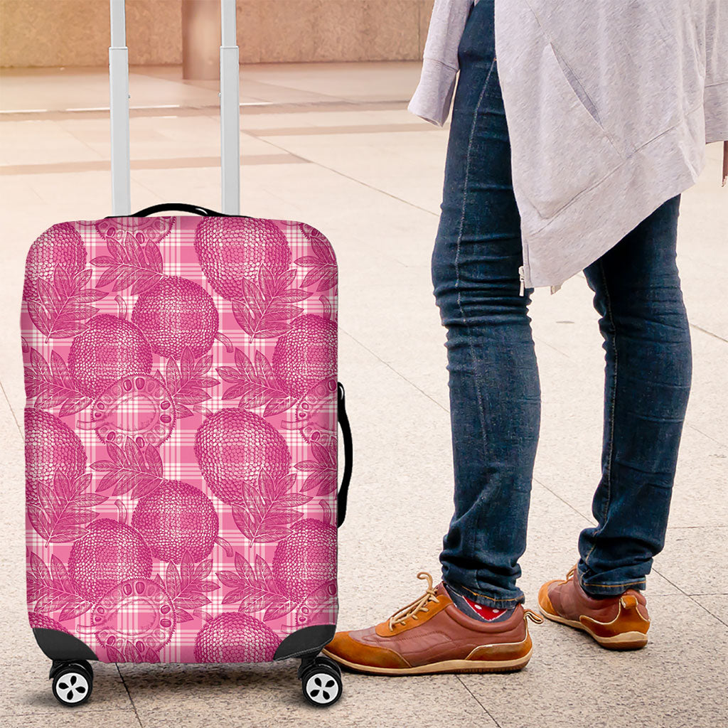 Alaka Hawaii Breadfruit Palaka Motifs Luggage Cover