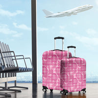 Alaka Hawaii Breadfruit Palaka Motifs Luggage Cover