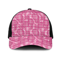 Alaka Hawaii Breadfruit Palaka Motifs Mesh Trucker Cap