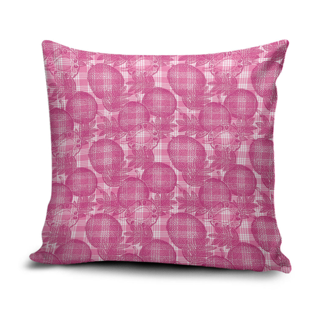 Alaka Hawaii Breadfruit Palaka Motifs Pillow Cover