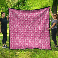 Alaka Hawaii Breadfruit Palaka Motifs Quilt