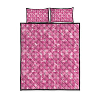 Alaka Hawaii Breadfruit Palaka Motifs Quilt Bed Set