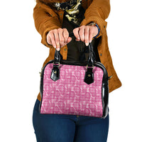 Alaka Hawaii Breadfruit Palaka Motifs Shoulder Handbag
