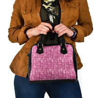 Alaka Hawaii Breadfruit Palaka Motifs Shoulder Handbag