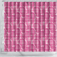 Alaka Hawaii Breadfruit Palaka Motifs Shower Curtain