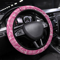Alaka Hawaii Breadfruit Palaka Motifs Steering Wheel Cover
