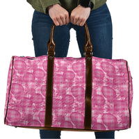 Alaka Hawaii Breadfruit Palaka Motifs Travel Bag