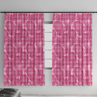 Alaka Hawaii Breadfruit Palaka Motifs Window Curtain