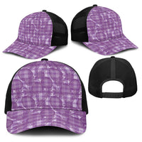 Poni Hawaii Breadfruit Palaka Motifs Baseball Net Cap