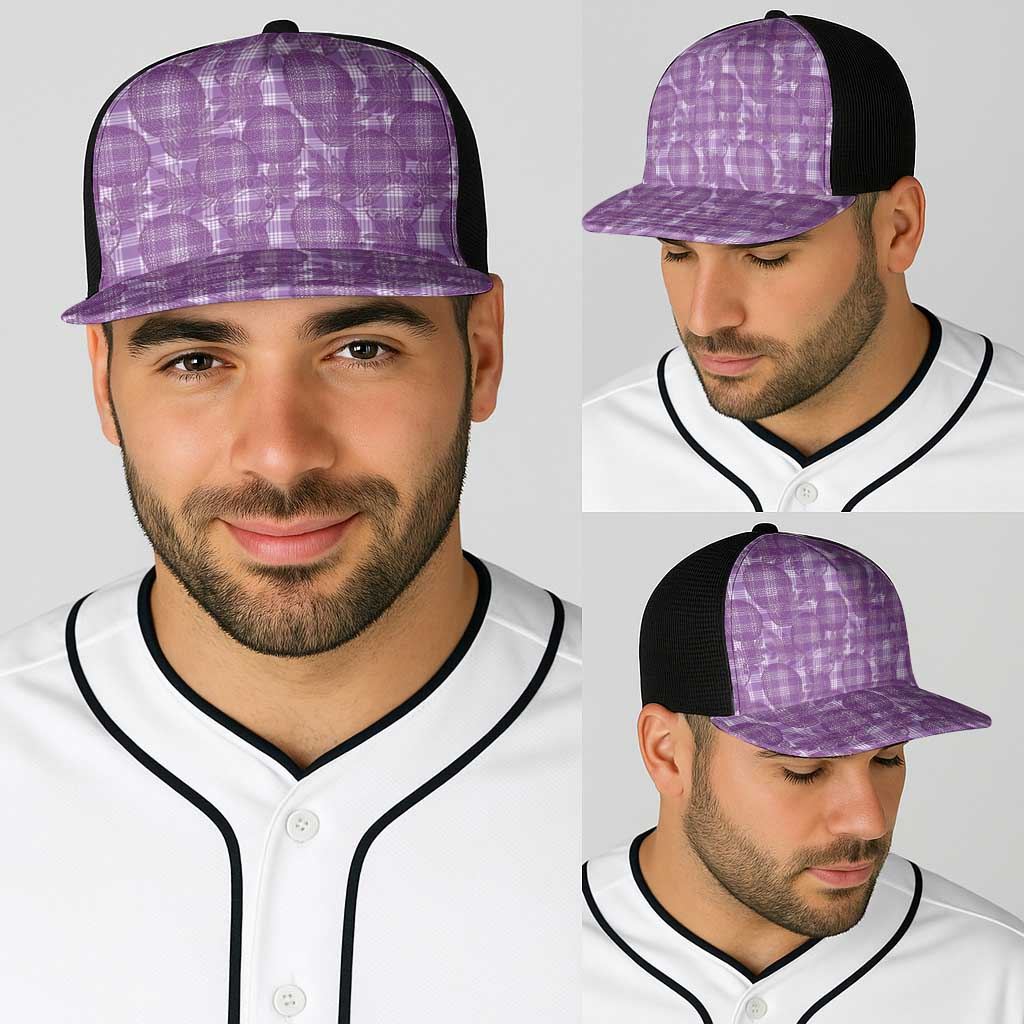 Poni Hawaii Breadfruit Palaka Motifs Baseball Net Cap