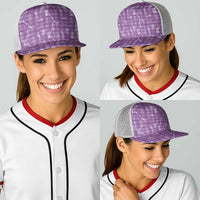 Poni Hawaii Breadfruit Palaka Motifs Baseball Net Cap