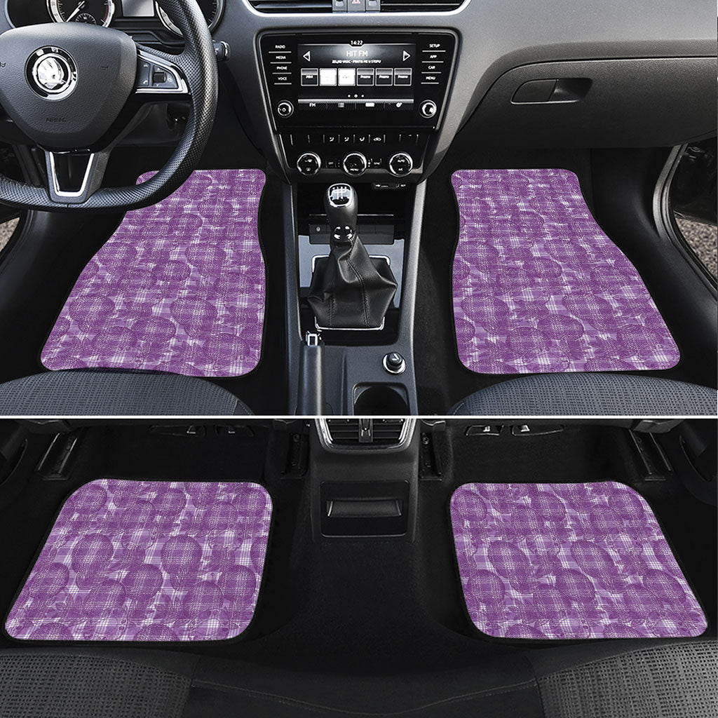 Poni Hawaii Breadfruit Palaka Motifs Car Mats