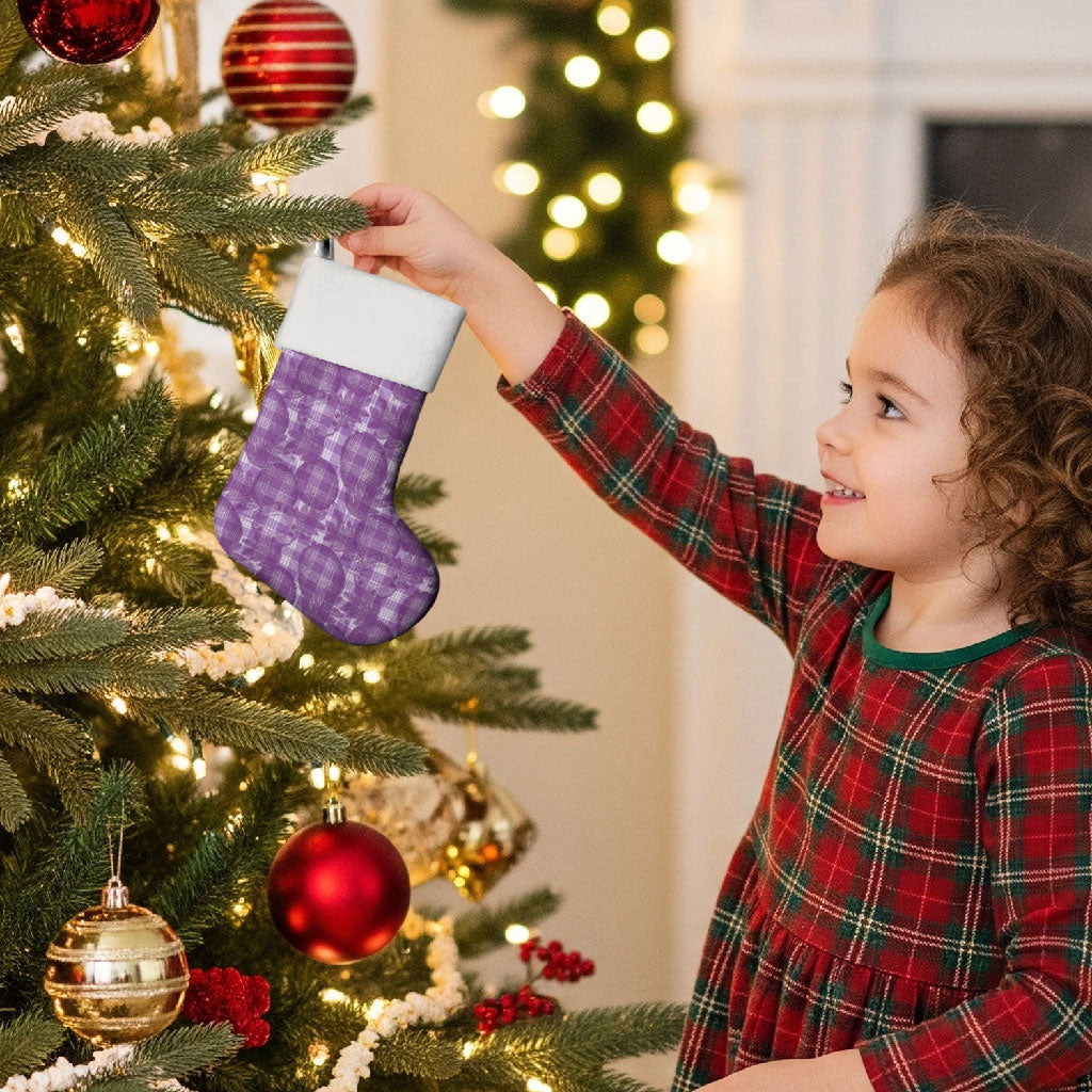 Poni Hawaii Breadfruit Palaka Motifs Christmas Stocking