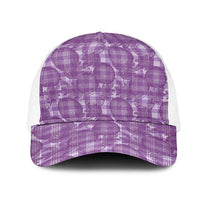Poni Hawaii Breadfruit Palaka Motifs Mesh Trucker Cap