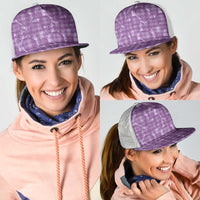 Poni Hawaii Breadfruit Palaka Motifs Mesh Trucker Cap