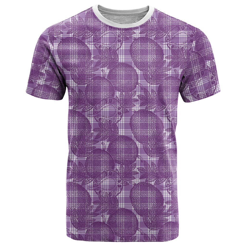 Poni Hawaii Breadfruit Palaka Motifs T Shirt