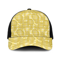 Melemele Hawaii Breadfruit Palaka Motifs Baseball Net Cap
