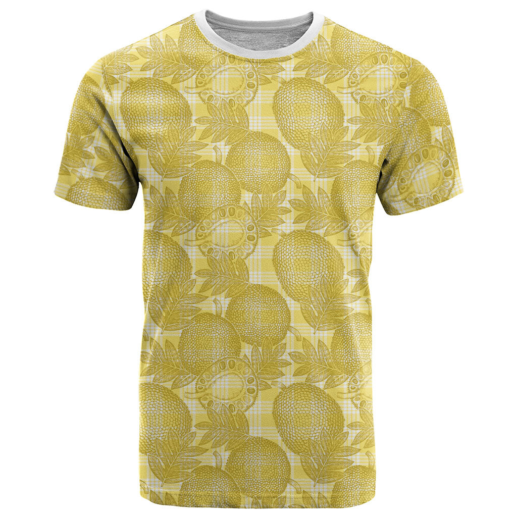 Melemele Hawaii Breadfruit Palaka Motifs T Shirt