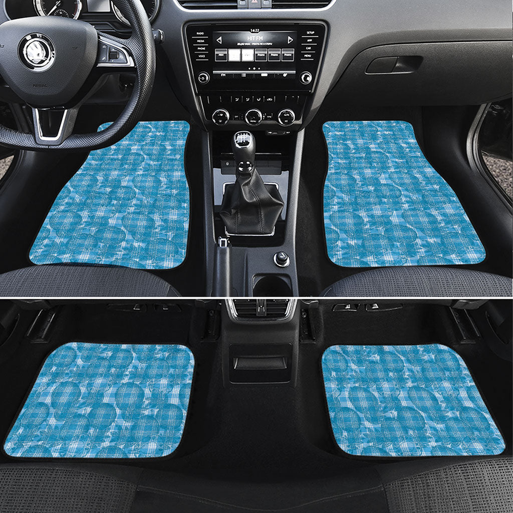 Polu Hawaii Breadfruit Palaka Motifs Car Mats