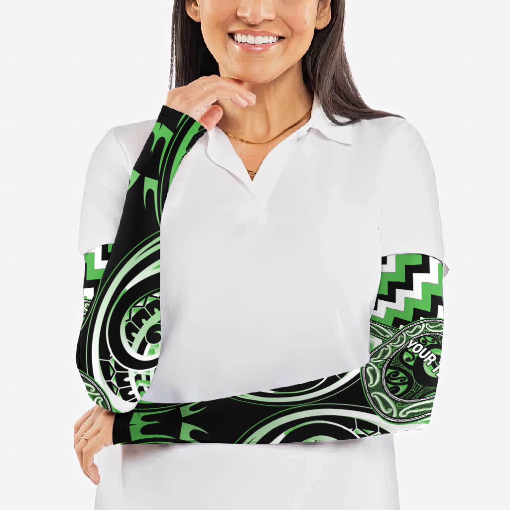 Aotearoa Ngati Awa Personalised Arm Sleeves Maori Iwi Poutama Puhoro Tattoo LT14 - Polynesian Pride
