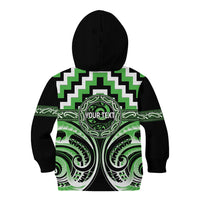Aotearoa Ngati Awa Personalised Kid Hoodie Maori Iwi Poutama Puhoro Tattoo LT14 - Polynesian Pride