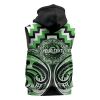 Aotearoa Ngati Awa Personalised Sleeveless Hoodie Maori Iwi Poutama Puhoro Tattoo LT14 - Polynesian Pride