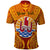 Personalised French Polynesia Polo Shirt Coat Of Arms With Polynesian Plumeria LT14 - Polynesian Pride