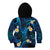 Tokelau Fakaofo Atoll Kid Hoodie Polynesian Tattoo Plumeria With Map