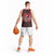 Personalized Hawaii Skull Christmas Basketball Jersey Mele Kalikimaka Hawaiian Kakau - Polynesian Pride