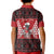 Personalized Hawaii Skull Christmas Kid Polo Shirt Mele Kalikimaka Hawaiian Kakau - Polynesian Pride