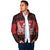 Personalized Hawaii Skull Christmas Padded Jacket Mele Kalikimaka Hawaiian Kakau - Polynesian Pride
