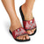 Personalized Hawaii Skull Christmas Slide Sandals Mele Kalikimaka Hawaiian Kakau - Polynesian Pride