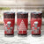 Personalized Hawaii Skull Christmas Tumbler Cup Mele Kalikimaka Hawaiian Kakau - Polynesian Pride