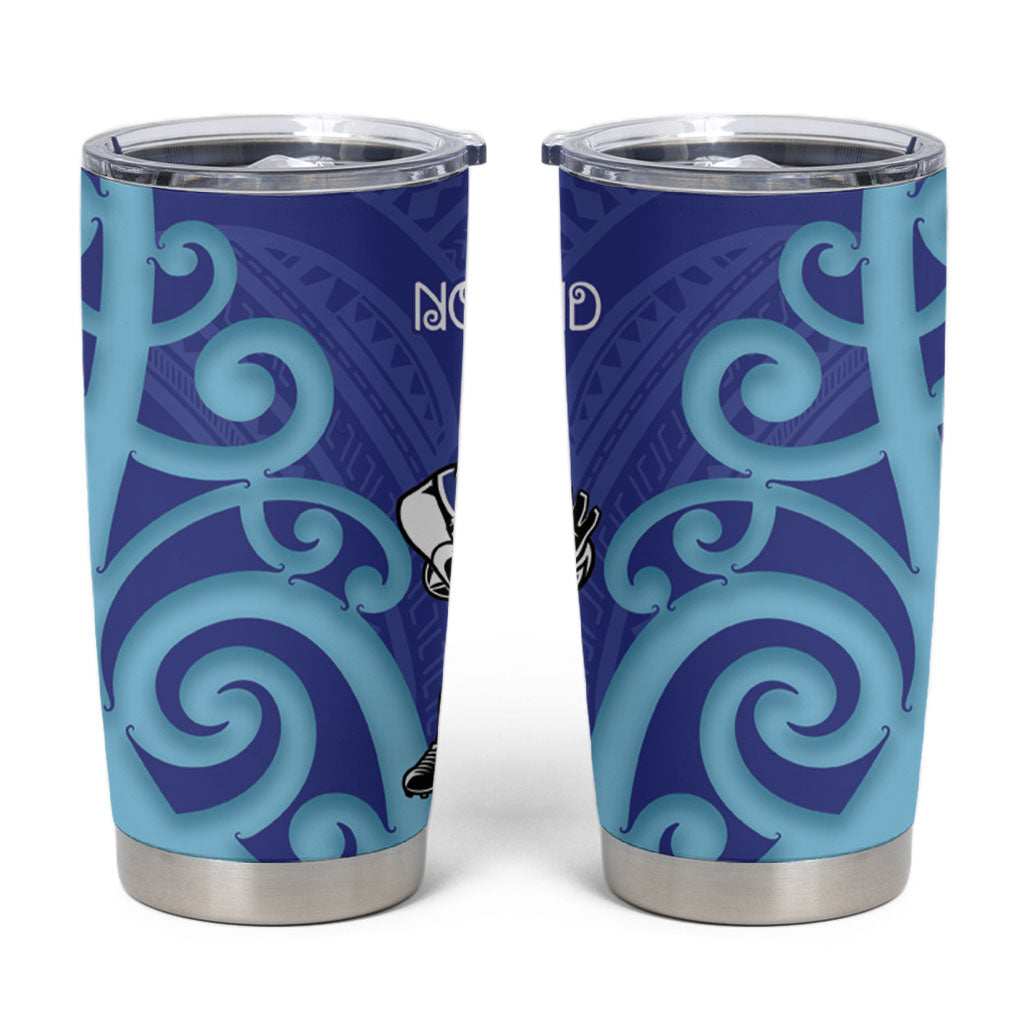 Northland Rugby New Zealand Tumbler Cup Aotearoa Maori Pukana Tiki Mascot