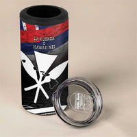 Hawaii Independence Day 4 in 1 Can Cooler Tumbler La Kuokoa - Happy 28th November