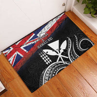Hawaii Independence Day Rubber Doormat La Kuokoa - Happy 28th November