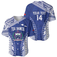 Toa Samoa Rugby Custom Baseball Jersey Go Champions Pacific Samoan Pattern - Polynesian Pride
