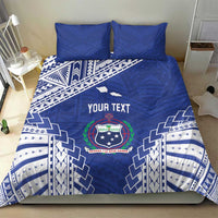 Toa Samoa Rugby Custom Bedding Set Go Champions Pacific Samoan Pattern - Polynesian Pride