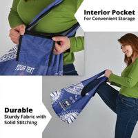 Toa Samoa Rugby Custom Grocery Bag Go Champions Pacific Samoan Pattern - Polynesian Pride