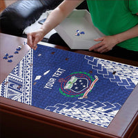 Toa Samoa Rugby Custom Puzzle Go Champions Pacific Samoan Pattern - Polynesian Pride