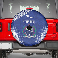 Toa Samoa Rugby Custom Spare Tire Cover Go Champions Pacific Samoan Pattern - Polynesian Pride